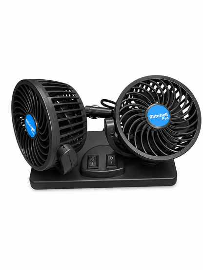 Dual Head Car Cooling Fans