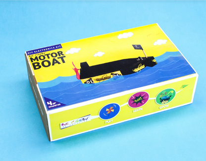 DIY Motor Boat Science Project Kit for Kids